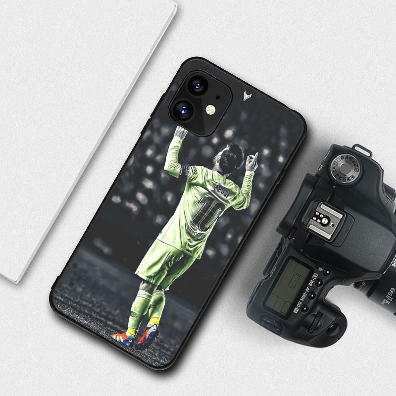 Ốp Điện Thoại Mềm In Hình Cầu Thủ Messi Cho iPhone 11 Pro Max 12 Pro Max 12 Mini 13 Pro Max