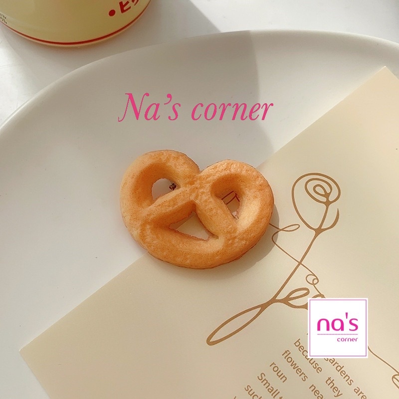 Kẹp tóc hình bánh qui dễ thương dành cho bé gái