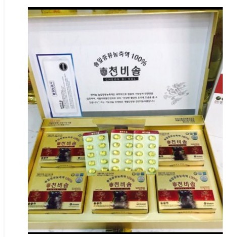 [NỘI ĐỊA HÀN] TINH DẦU THÔNG ĐỎ CHÍNH PHỦ CHEON BI SOL HÀN QUỐC - HÀNG CAO CẤP | BigBuy360 - bigbuy360.vn