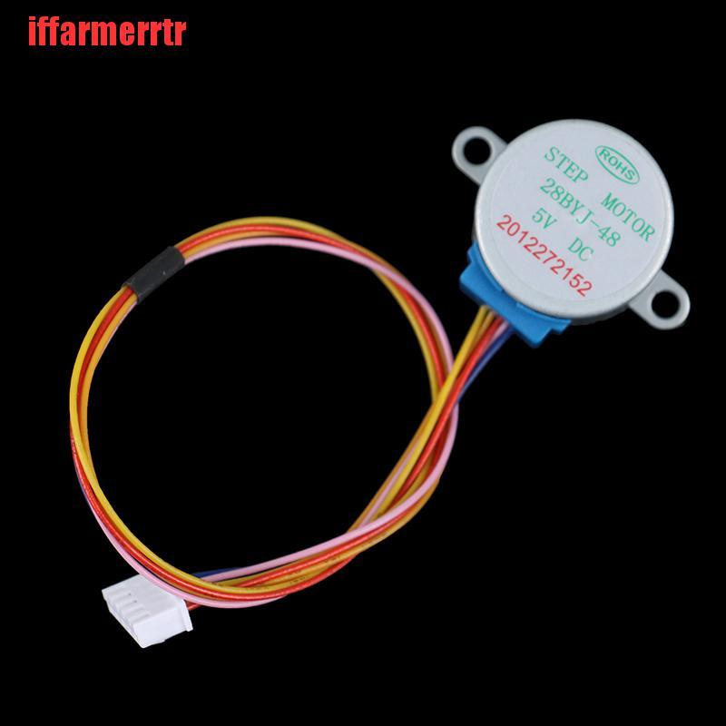 {iffarmerrtr}28BYJ-48 5V Reduction Step Gear Stepper Motor 4 Phase 28byj 28byj48 for arduino LKZ