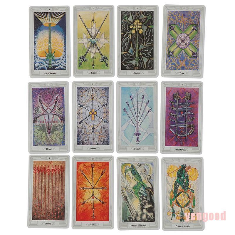 Bộ Bài Tarot Thoth 78 Độc Đáo