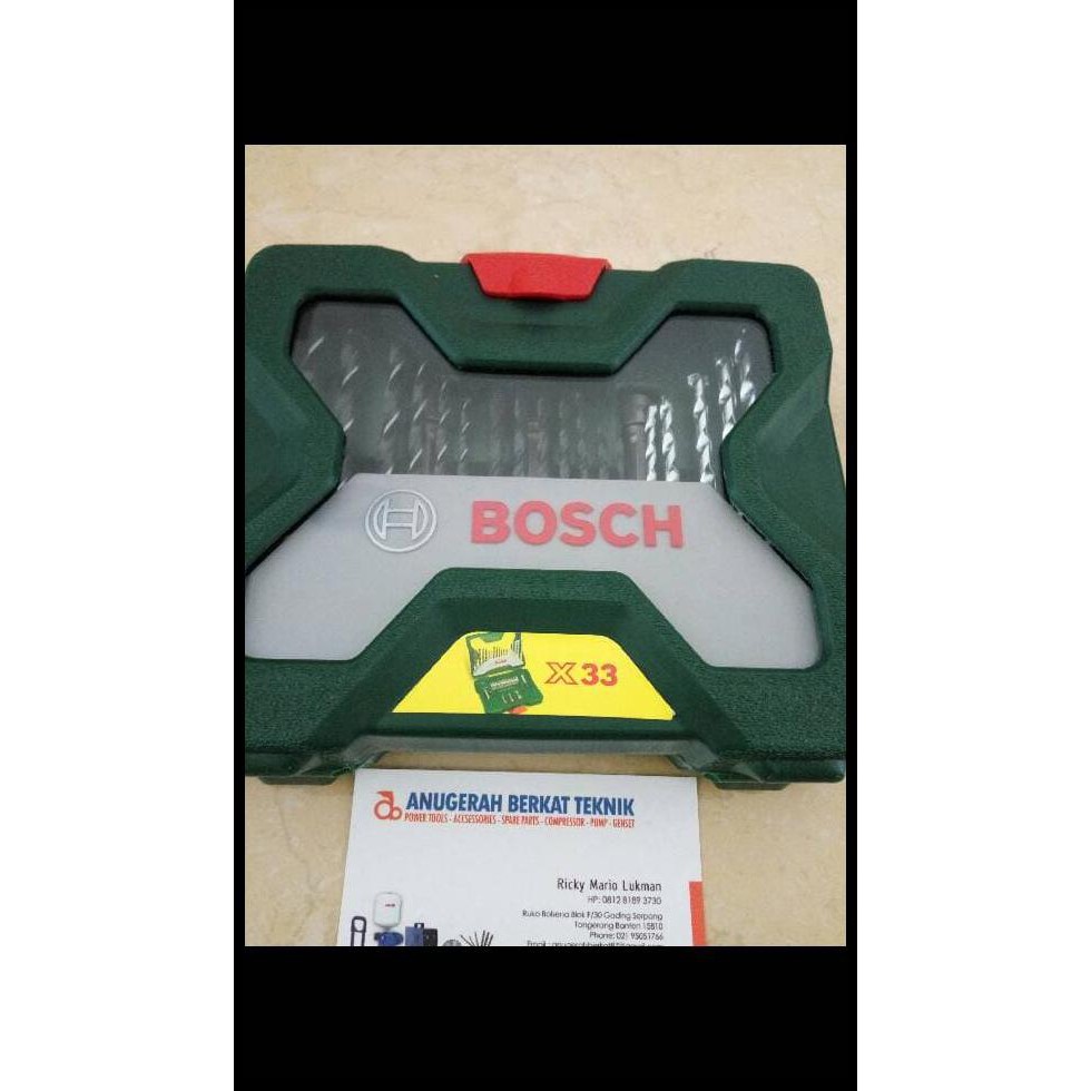 Bosch Bộ Mũi Khoan Gỗ / Sắt / Tua Vít Đa Năng Tiện Dụng