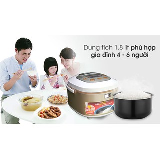 Nồi cơm điện tử sharp 1.8 lít ks-th18