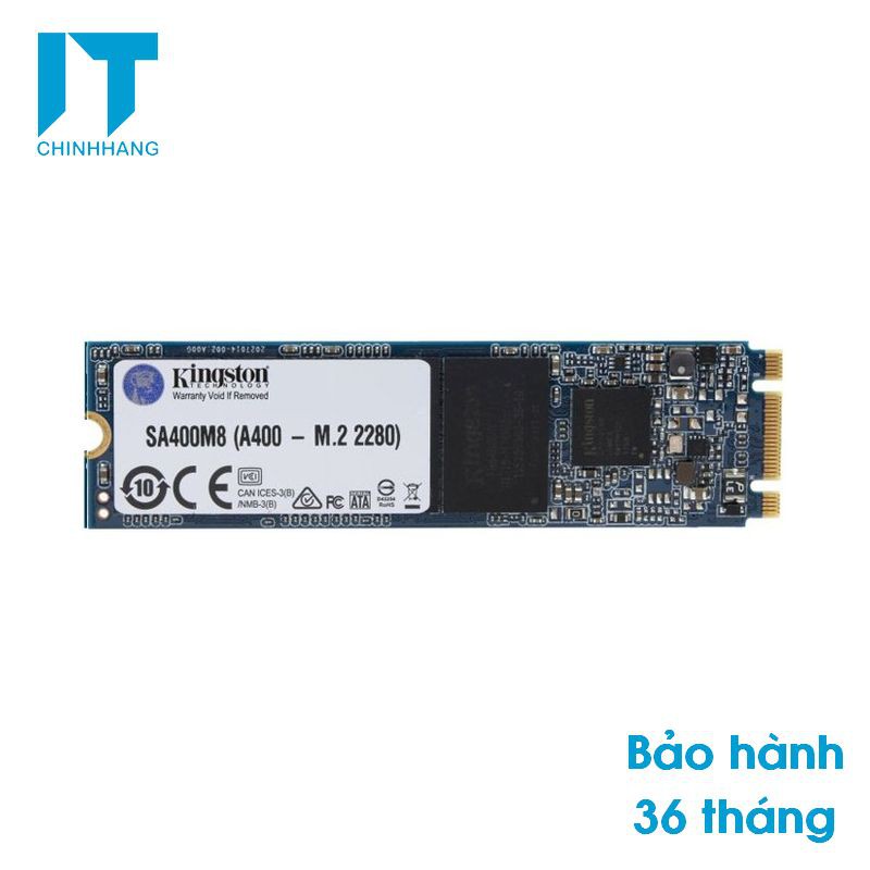 Ổ Cứng SSD Kingston SA400 (M2)  - 120Gb 240GB 480GB - SATA 3 l 2.5" - Hàng Chính Hãng