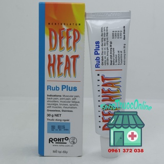 Kem deep heat rub plus 30g