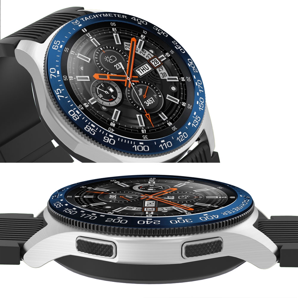 Vòng Thép Không Gỉ Bảo Vệ Cho Đồng Hồ Huawei Watch Gt2 46mm / Galaxy Watch 46mm / Gear S3