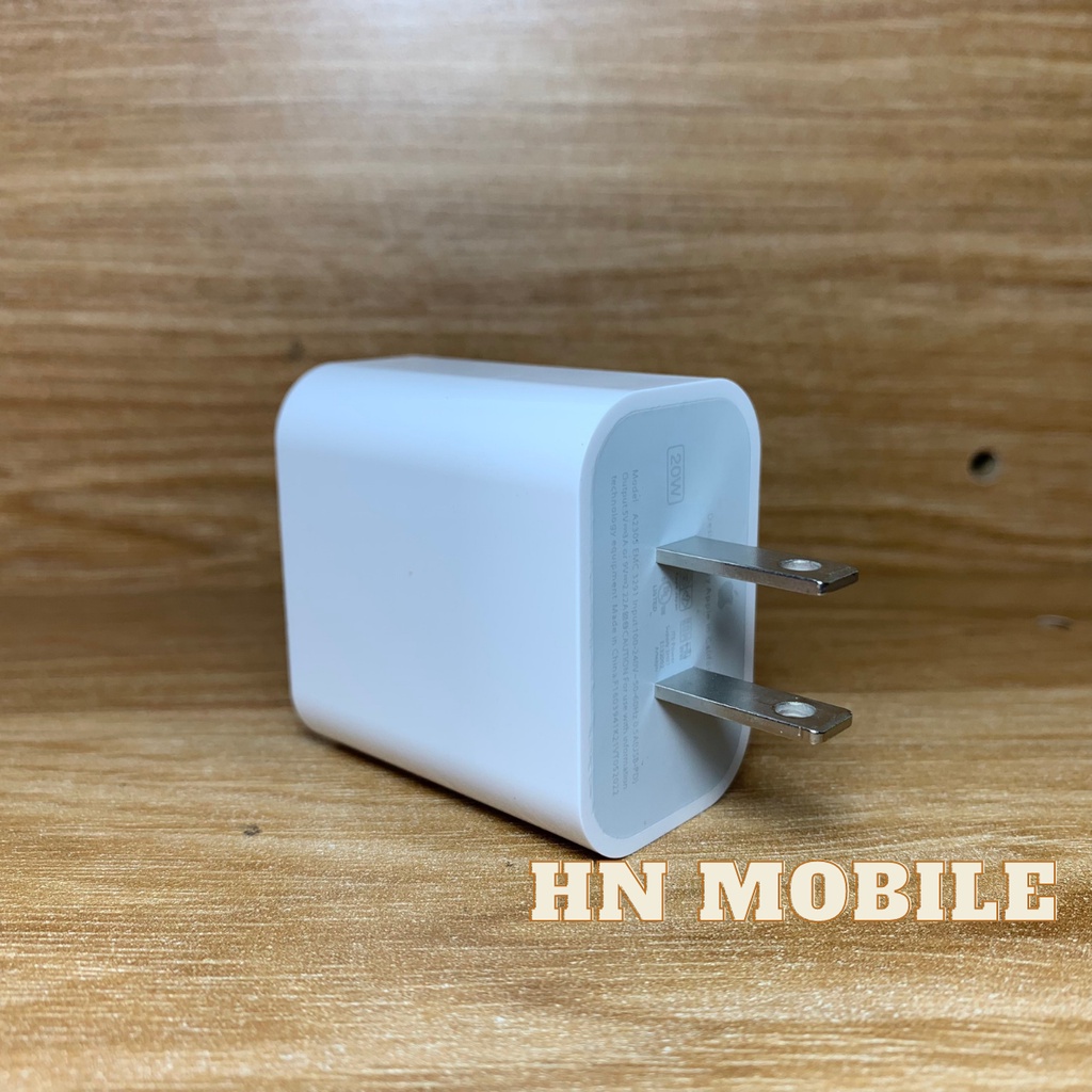 Sạc Chân Dẹt, Sạc Nhanh 20w USB-C Sạc nhanh không nóng máy. Bảo Hành 12 Tháng