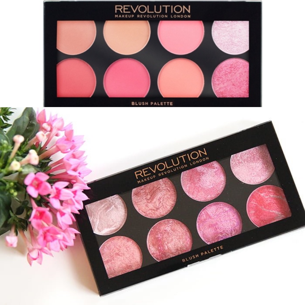 [Xukashop] Bảng má hồng 8 ô Makeup Revolution Ultra Blush Palette tạo khối, bắt sáng