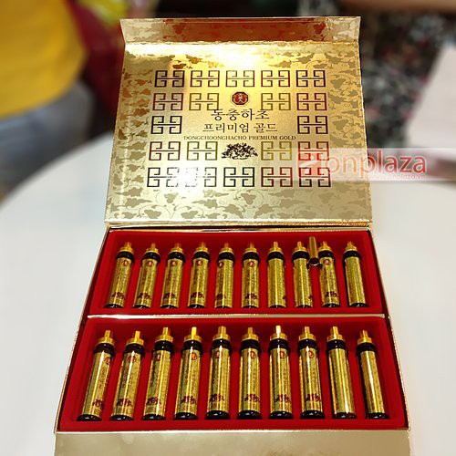 [Hàng chính hãng]  Tinh Chất Đông Trùng Hạ Thảo Hàn Quốc hộp 20 ống vàng | BigBuy360 - bigbuy360.vn