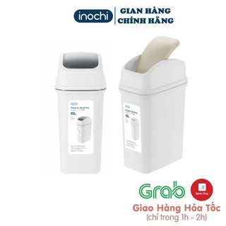[ 3 Size ] Thùng Rác Nhựa Nguyên Sinh INOCHI Nắp Lật Tiện Dụng