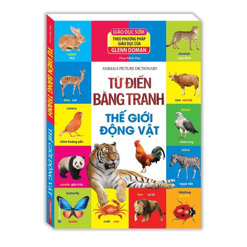 Sách-Combo 2c Từ điển bằng tranh - Phương tiện giao thông &amp; Từ điển bằng tranh - Thế giới động vật