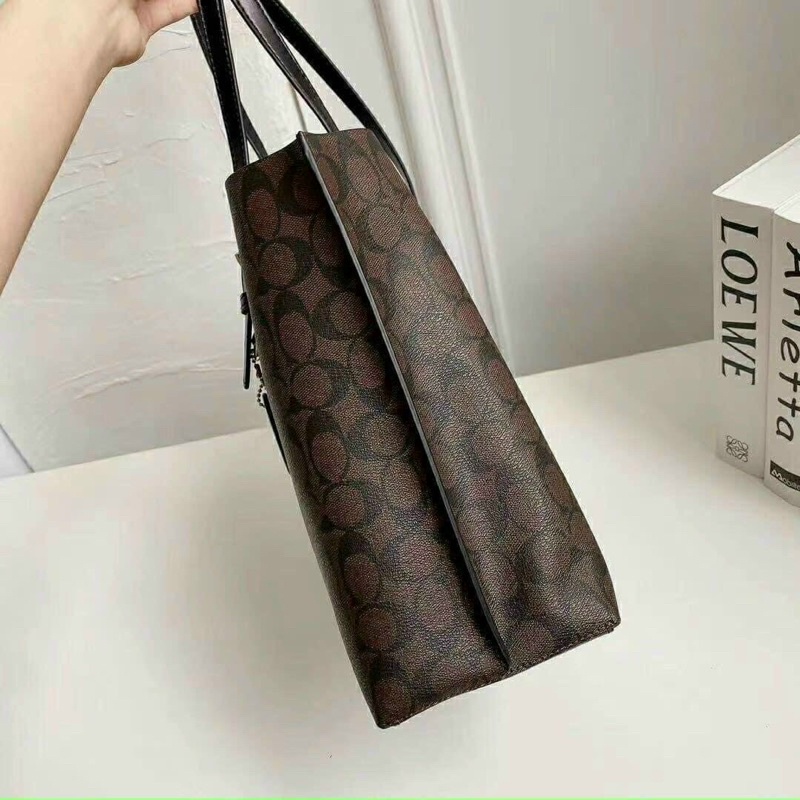 Túi tote chữ dây đen