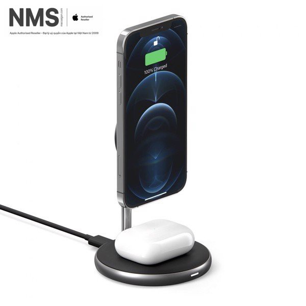 Bộ sạc không dây HyperJuice Magnetic Wireless Charging Stand (iPhone 12 series &amp; AirPods)