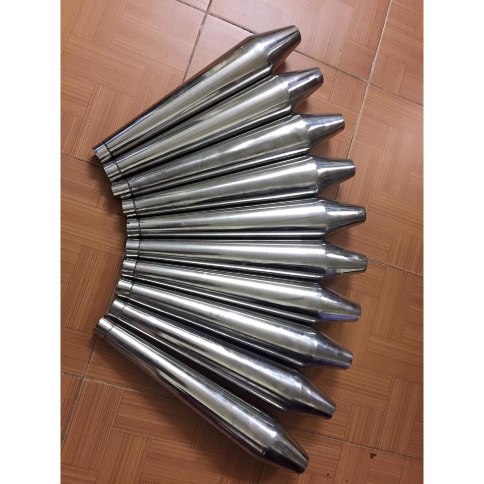 Pô chùy inox 304 Xe độ xe côn tay