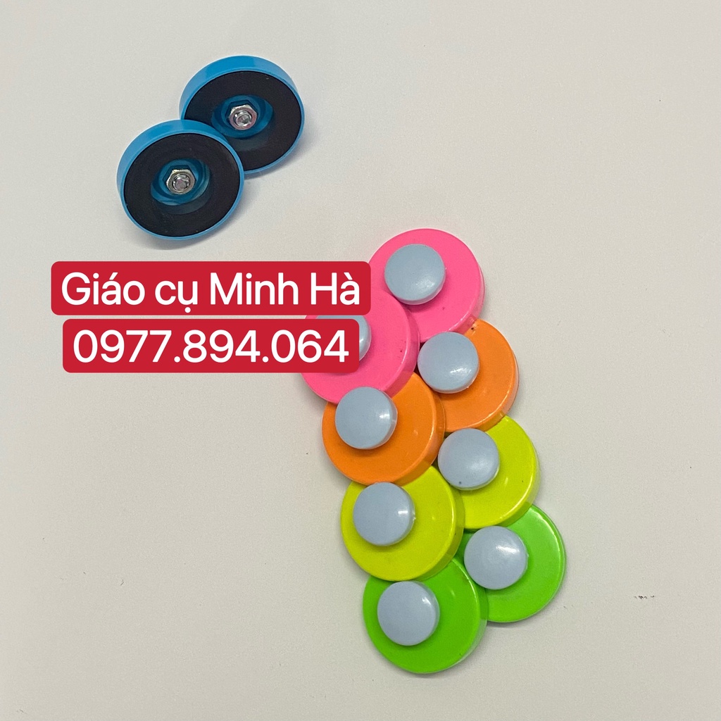 Set nam châm 10 cái sắc màu siêu chắc