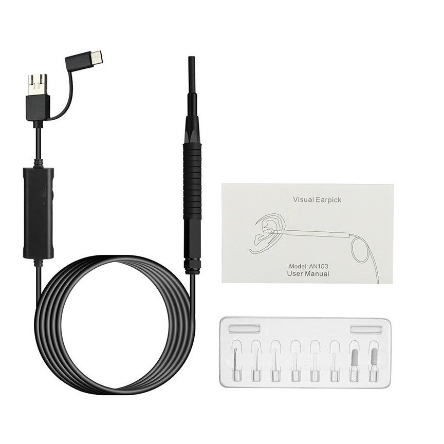 Camera Nội Soi Tai Mũi Họng HD Đường Kính 3.9mm Dùng Cho PC, Laptop, Android AN103 cao cấp