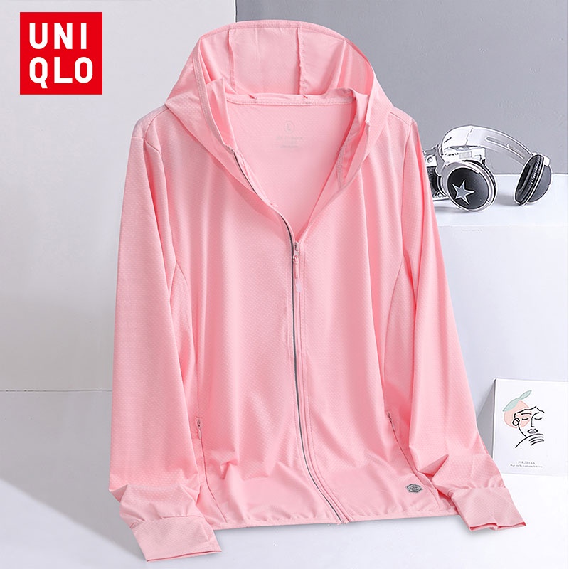 Áo Khoác Chống Nắng Uniqlo Bằng Lụa Lạnh Thoáng Khí Mùa Hè 2022 Cho Nữ