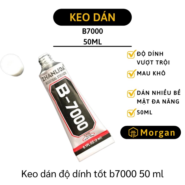 Keo Dán Trang Sức - Keo B-7000 Đính Đá, Pha Lê Lên Dây Da, Kẹp Tóc, Ốp Lưng 5776