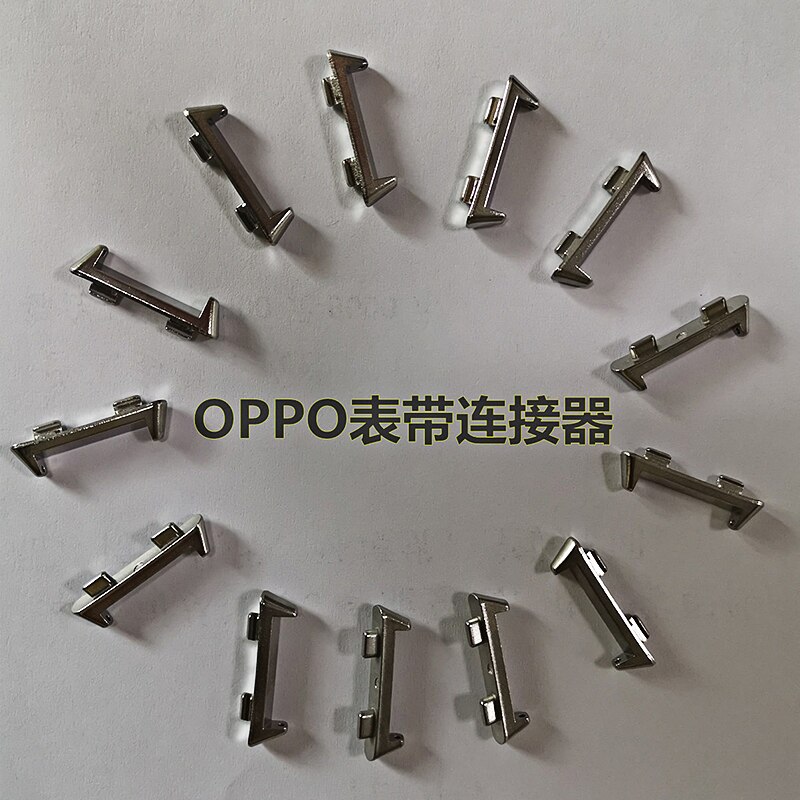 Set 2 đầu kết nối bằng kim loại chất lượng cao dành cho đồng hồ thông minh OPPO 41MM/46MM