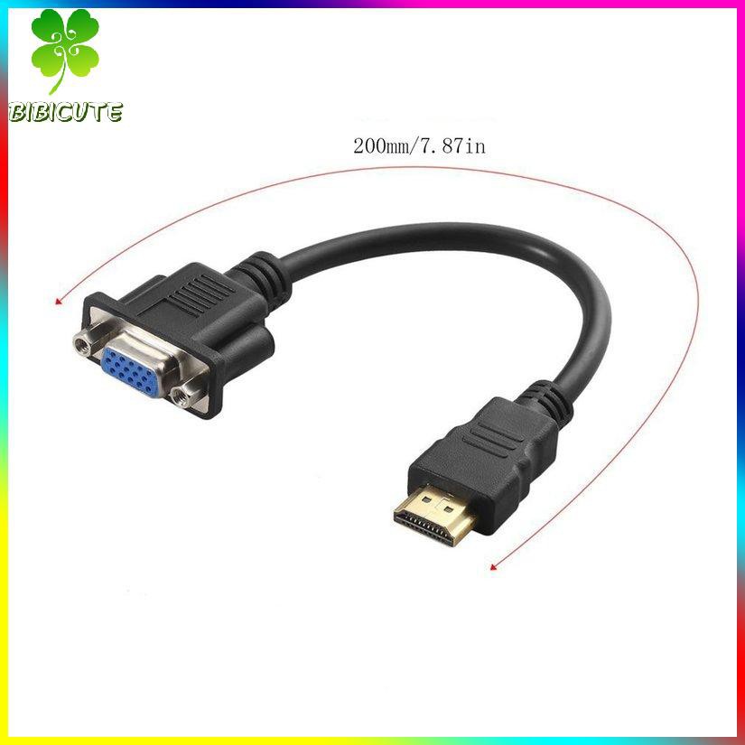 Cáp Chuyển Đổi Hdmi Sang Vga D-Sub 15 Chấu Chuyên Dụng Chất Lượng Cao