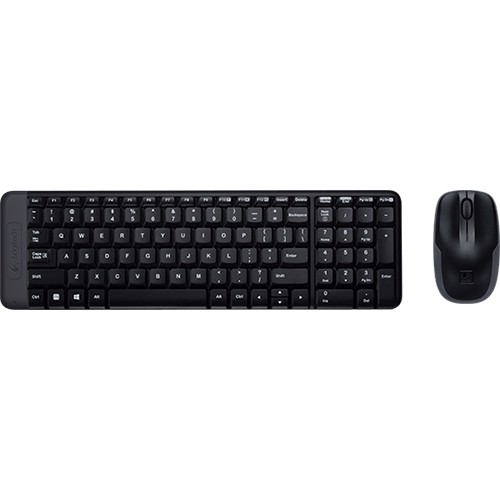 Combo chuột và bàn phím không dây Logitech MK220 - Hàng chính hãng