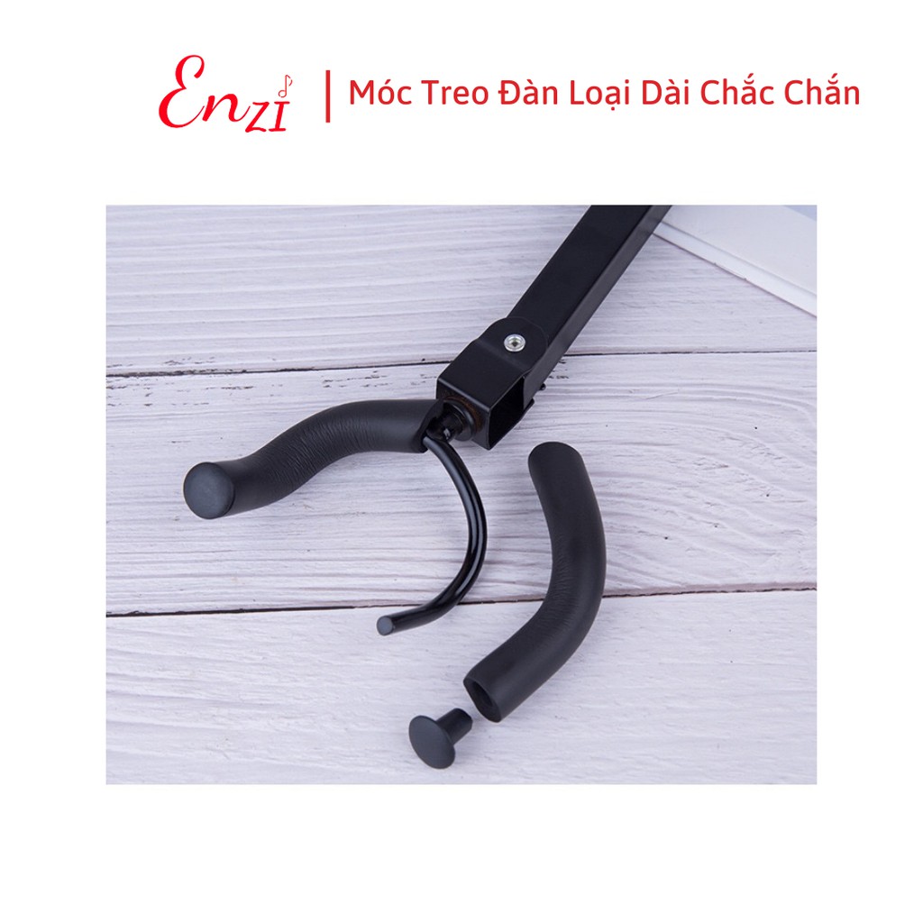 Móc treo đàn guitar acoustic classic giá treo đàn ghita bass  điện loại dài chắc chắn chịu lực tốt chất lượng Enzi