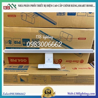 Đèn led chiếu gương cảm biến rạng đông model:g04.pir 8w