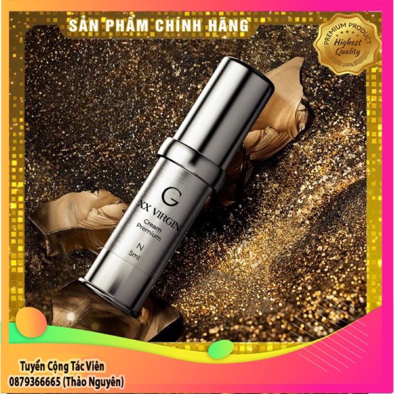 [CHÍNH HÃNG] XX VIRGIN N - KEM LÀM HÔNG NHŨ HOA VÀ BIKIBI CÓ ẢNH VÀ VIDEO ĐÍNH KÈM