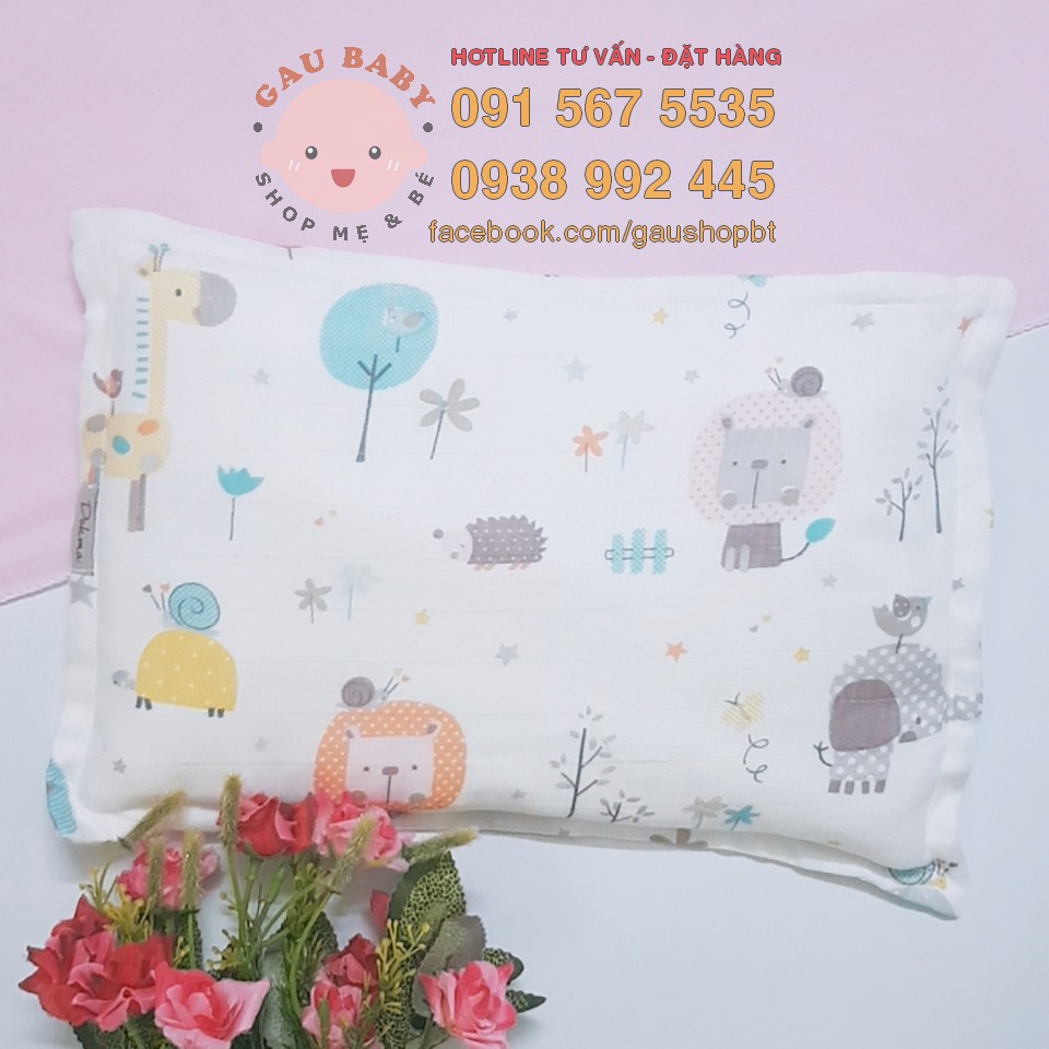 Gối xô sơ sinh Dokma (kích thước 35x 24cm)