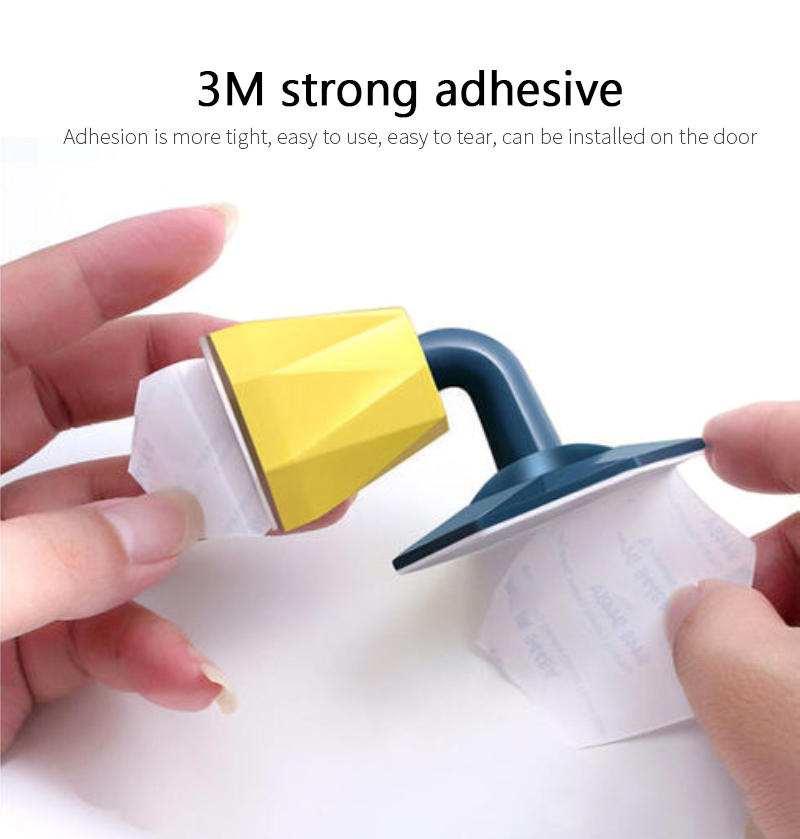 1 Miếng Silicone Dán Tường Chống Va Chạm Bảo Vệ Sàn Nhà