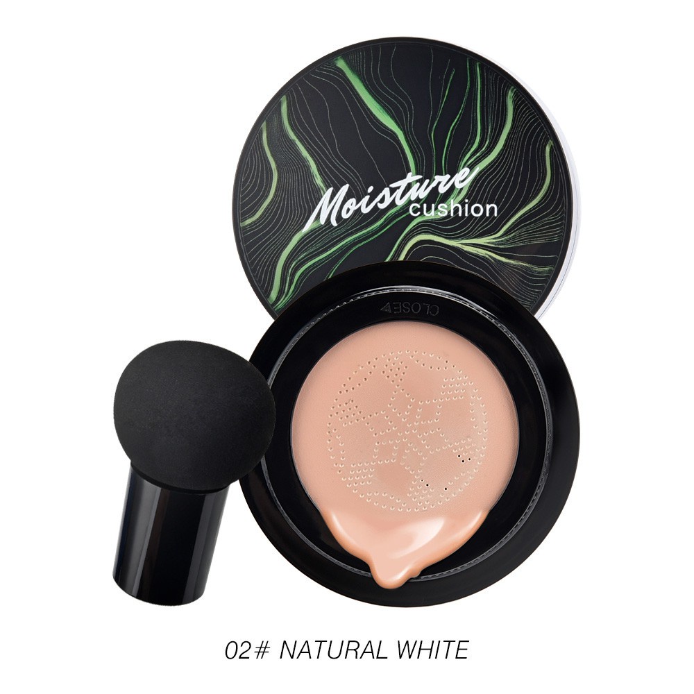 (Hàng Mới Về) Kem Nền Bb Air Cushion Hailicare Dưỡng Ẩm Làm Sáng Da Tự Nhiên Kèm Mút Trang Điểm Hình Nấm | BigBuy360 - bigbuy360.vn