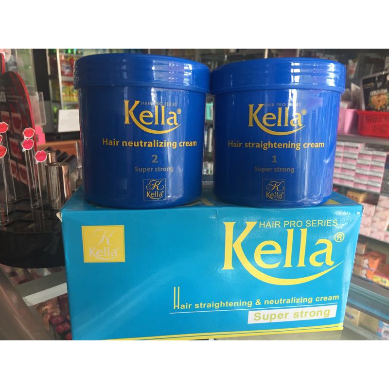 Thuốc duỗi thẳng tóc Kella 500ml x 2