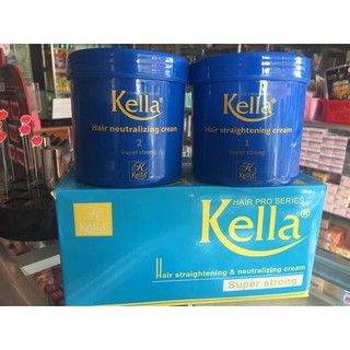 Thuốc duỗi thẳng tóc Kella 500ml x 2