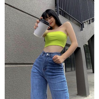 Áo Ống Nữ Trơn Basic Cá Tính Full Màu