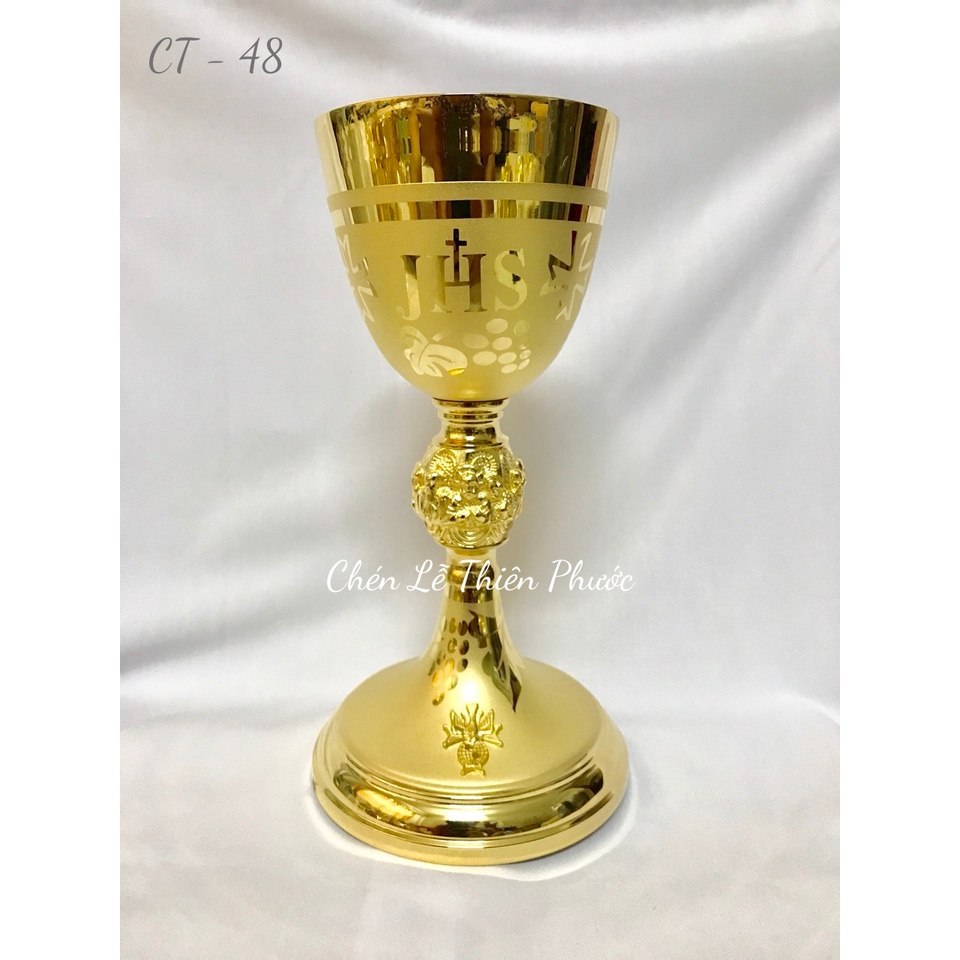 CHÉN LỄ VÀ VẬT PHẨM PHỤNG VỤ - CHÉN CHÚA THÁNH THẦN BAN ƠN Cao 23cm