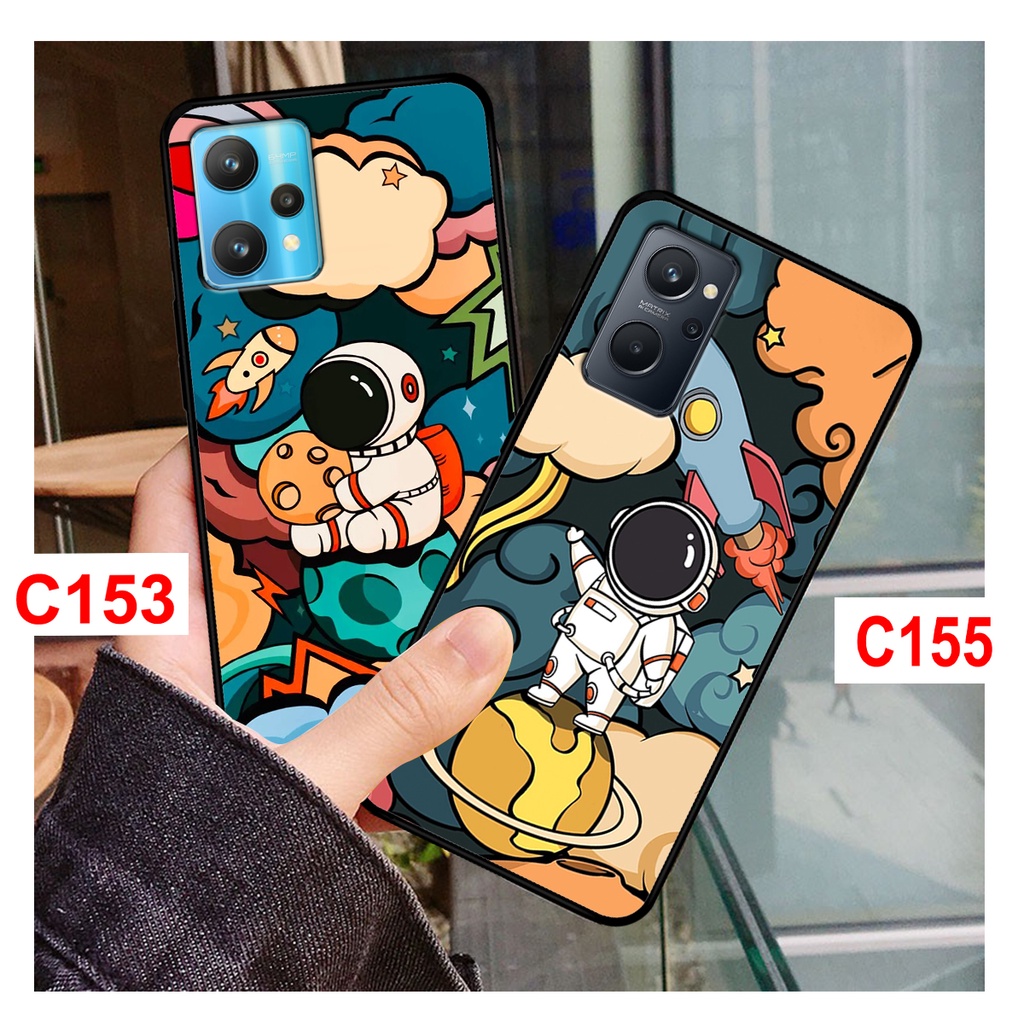 Ốp lưng Realme 9i - Realme 9 Pro in hình phi hành gia, vũ trụ ngân hà . ốp realme 9i rẻ bền đẹp.