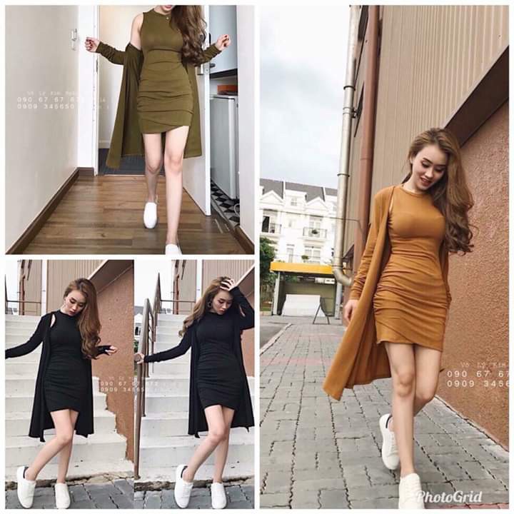 SET ĐẦM + ÁO KHOÁT