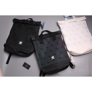 Balo thời trang 3D Roll Top Black