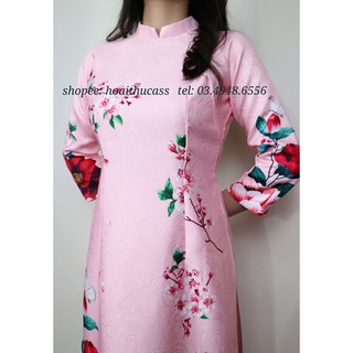 ÁO DÀI CÁCH TÂN GẤM MÃ SP CH23