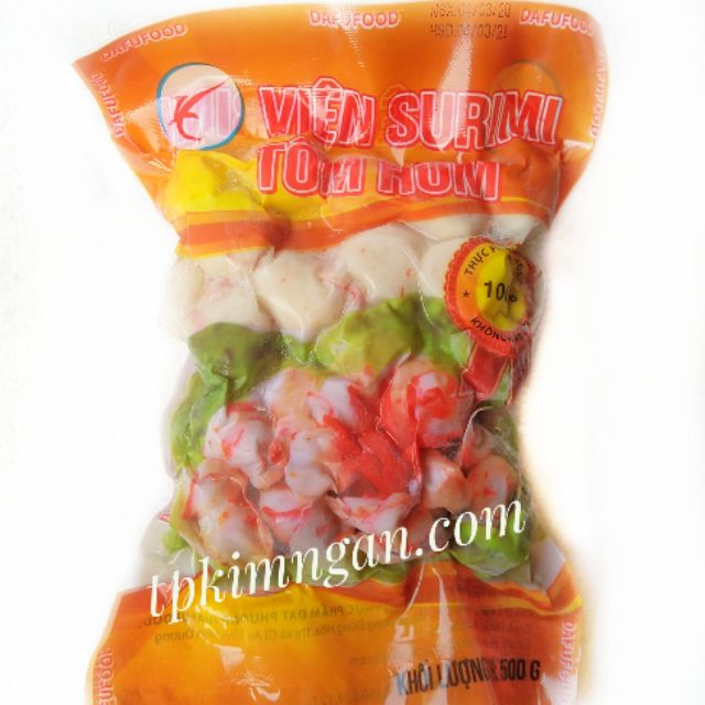 [Mã 77FMCGSALE1 giảm 10% đơn 250K] Viên tôm hùm 500g(chỉ giao nội thành TPHCM)