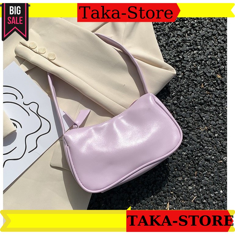 [Mã FAMAYWA2 giảm 10k đơn từ 50k] Túi xách nữ, túi kẹp nách da mềm trơn BH 433 | BigBuy360 - bigbuy360.vn