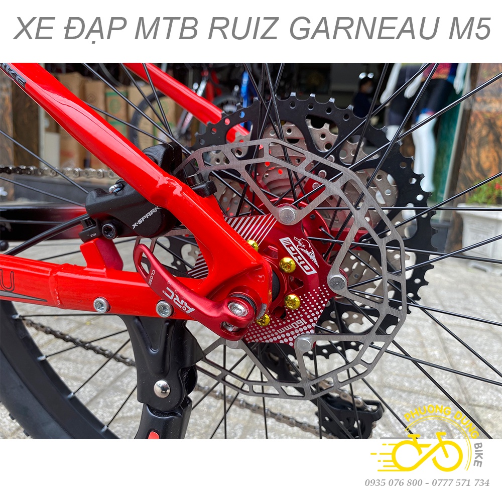 Xe đạp thể thao địa hình MTB RUIZ GARNEAU M5 27.5IN (12 LÍP)