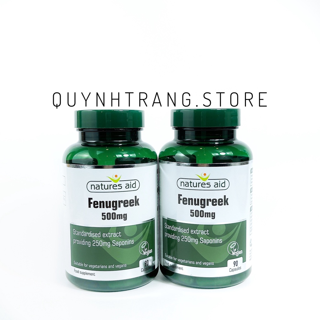 Lợi sữa cỏ cà ri Nature Aid Fenugreek Anh / Natures Aid UK