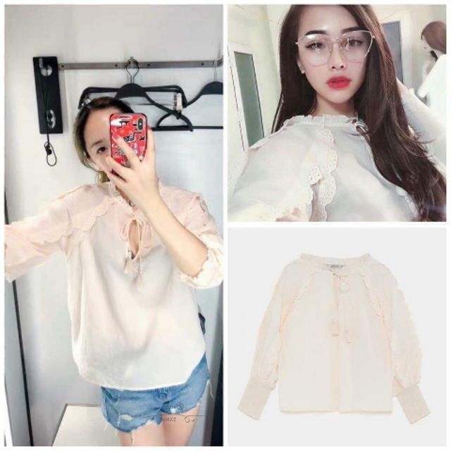 Áo tiểu thư zara