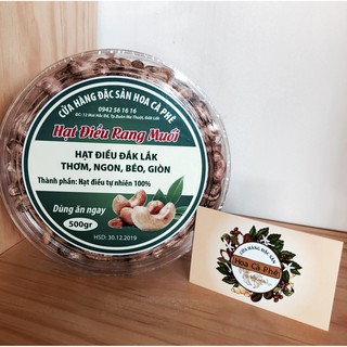 Hạt điều sẻ rang muối Đăk Lăk 500gr