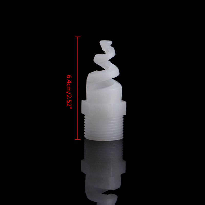 ✿ Bộ 5 Đầu Phun Nước Nhựa PP 1 / 4 &quot;3 / 8&quot; 1 / 2 &quot;3 / 4&quot;