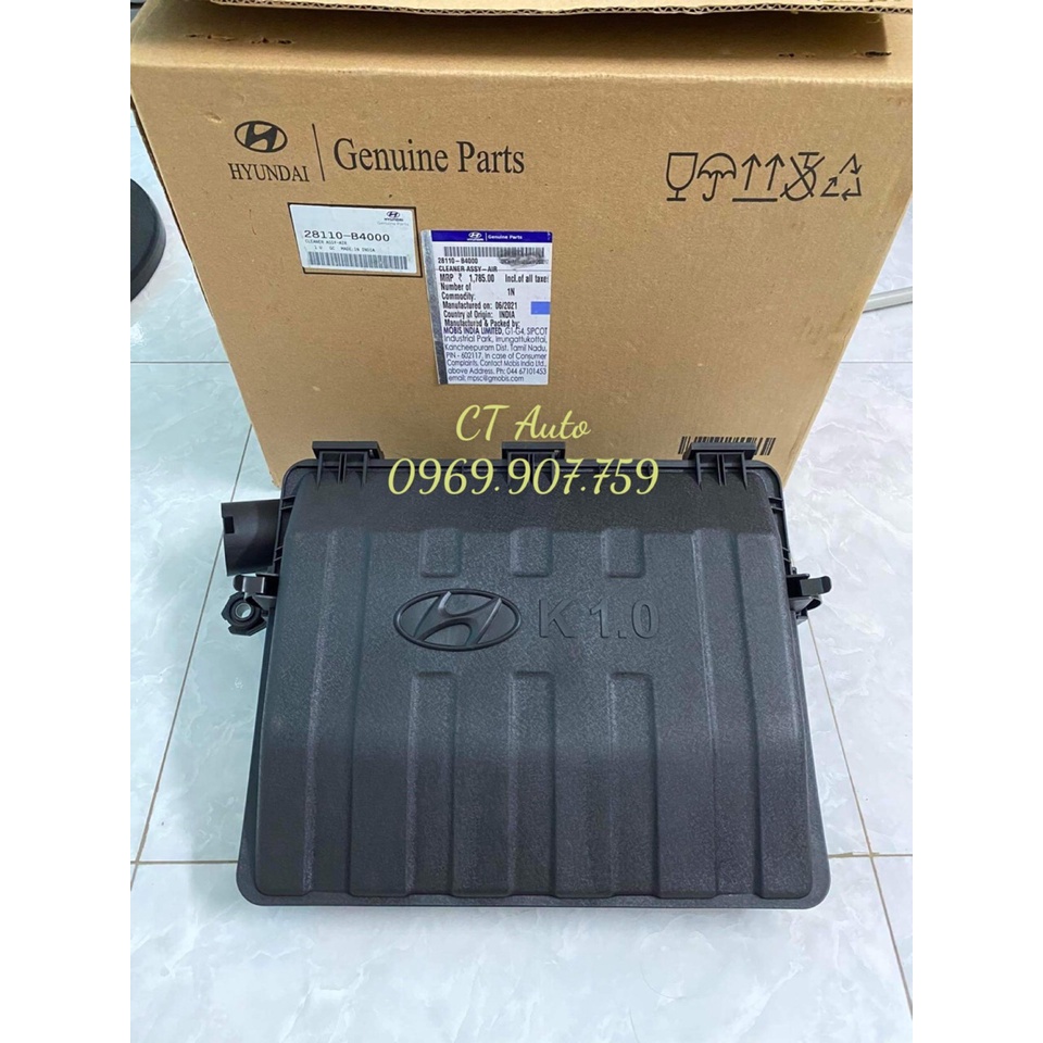 Hộp lọc gió i10 grand 3 máy xịn 28110B4000
