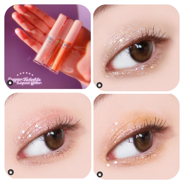 Nhũ mắt Peripera Sugar Twinkle Liquid Glitter