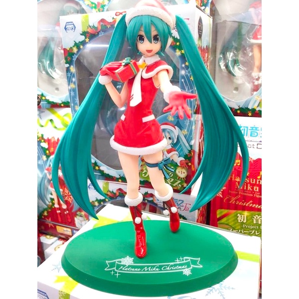 Mô Hình Figure Nhân Vật Anime Hatsune Miku -Project Diva- F 2nd - Hatsune Miku - SPM Figure - Christmas, Ver. 1.5 (SEGA)