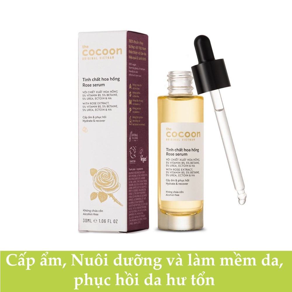 Tinh chất hoa hồng cocoon 30ml